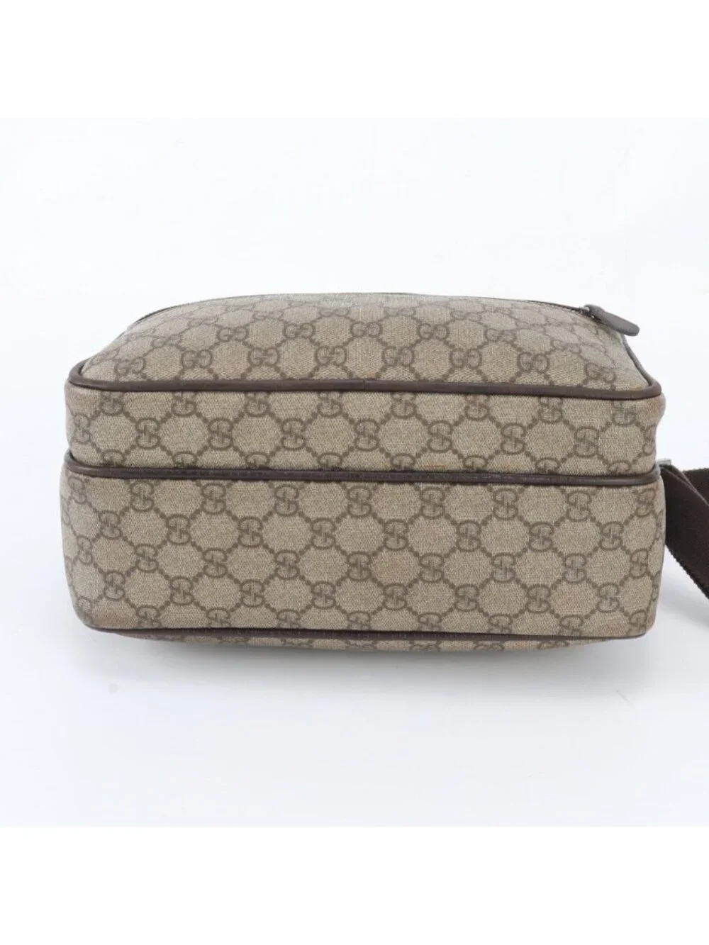 Gucci GG Supreme Leather Shoulder Bag Crossbody Messenger Business